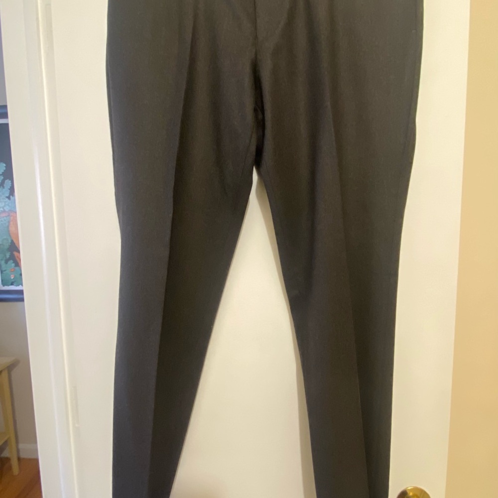 J.Crew Charcoal Tailored Trousers